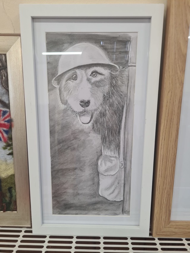 VE Day artwork by Sheila